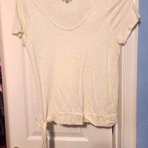 White/off White top, size M